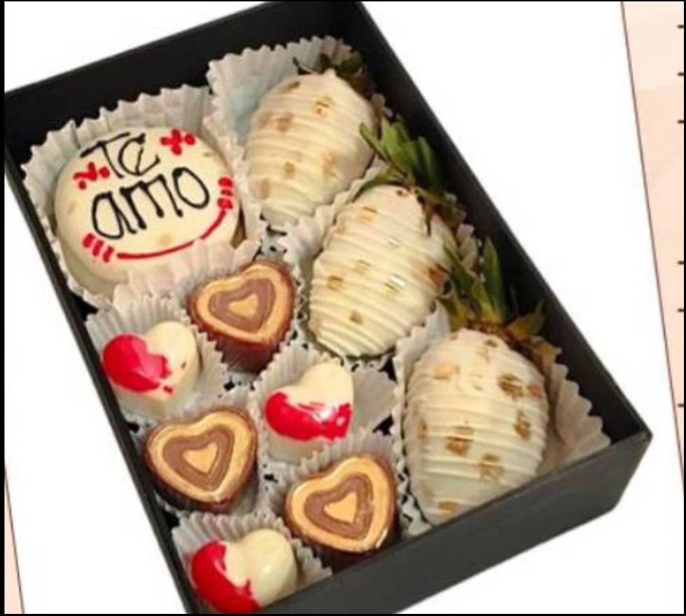 Fresas dulce te amo.