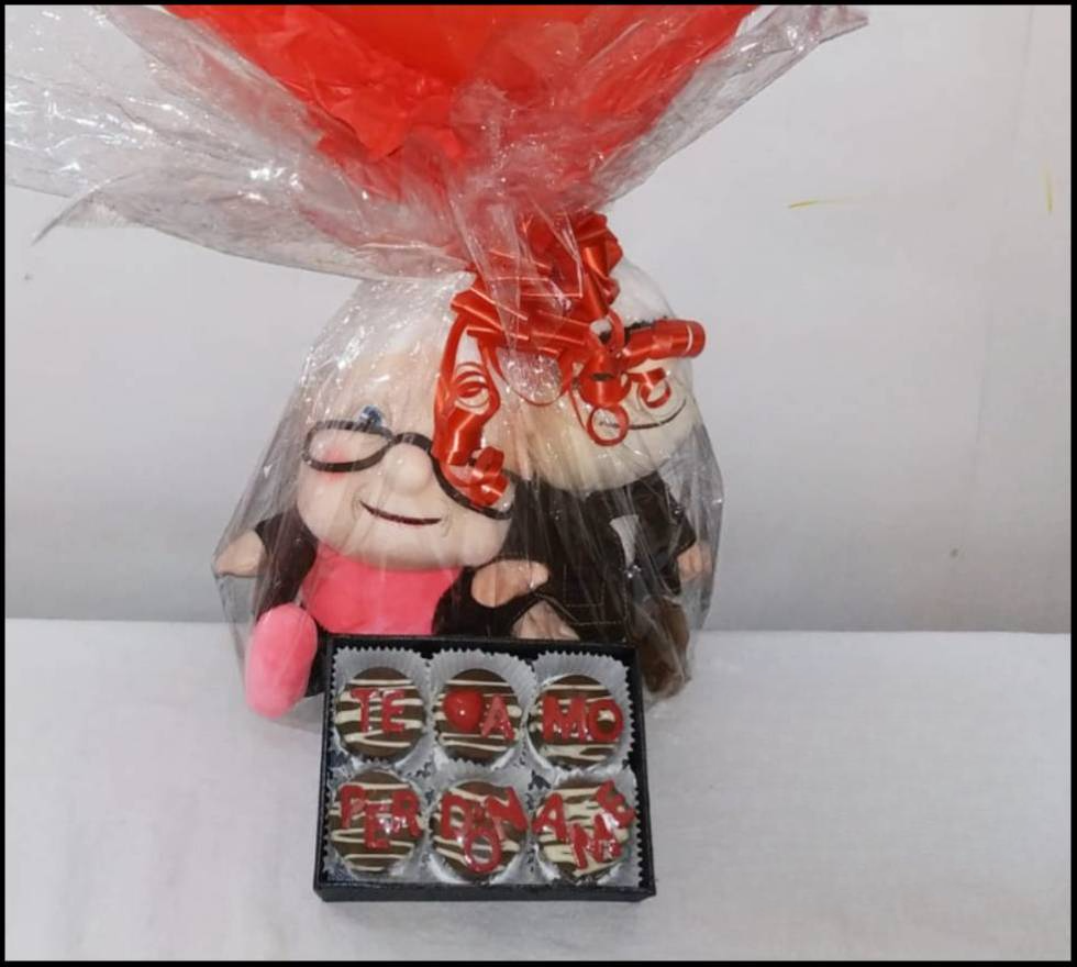 Chocolates reencuentro de amor