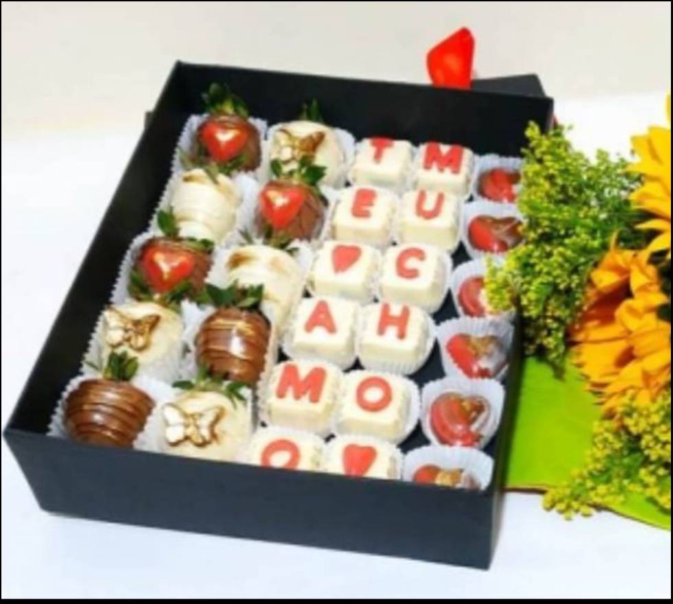 Fresas te quiero mucho.