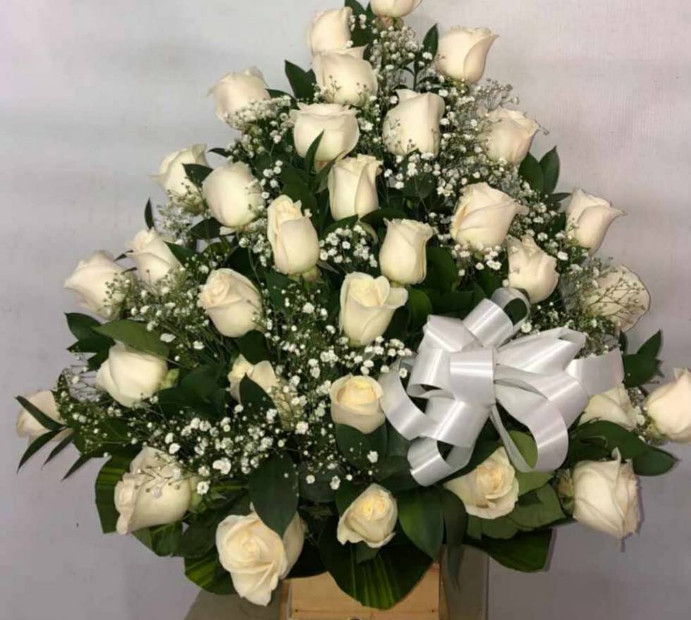 Ramo fúnebre esperanza.