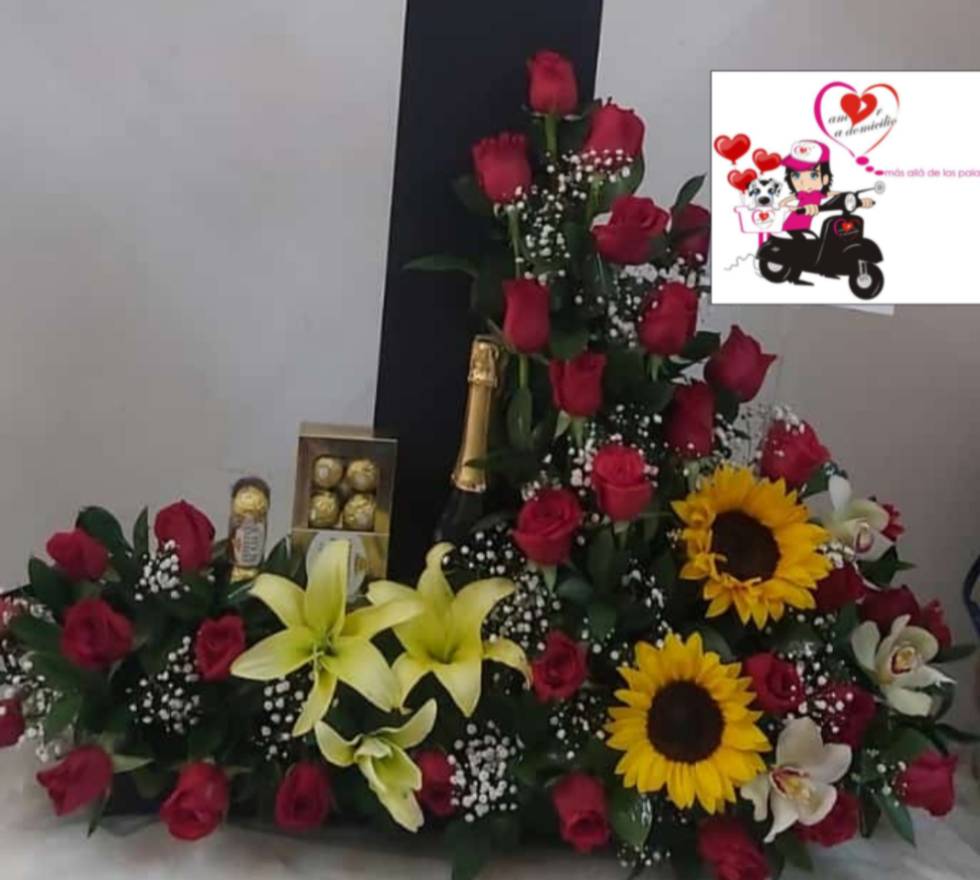 Ramo de flores aventura floral.