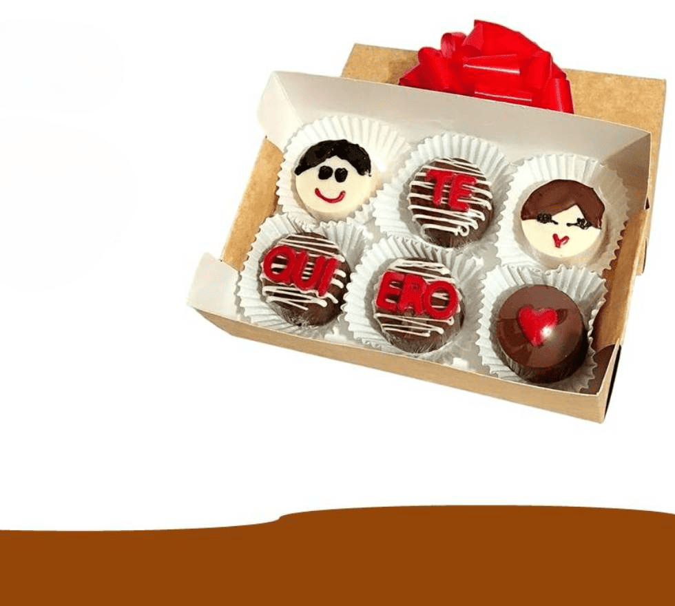 Caja de chocolates sabes que te quiero