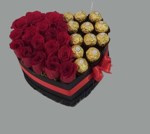 Caja de rosas tu recuerdo.