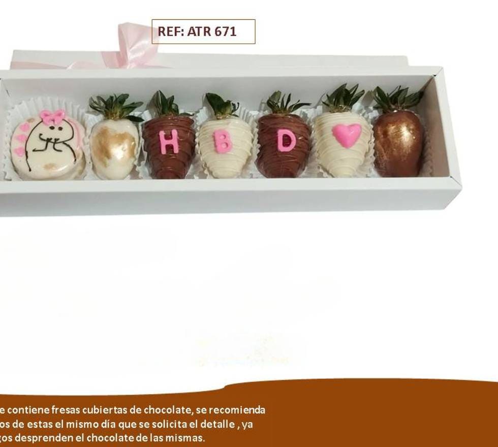 Fresas cubiertas de chocolate: Choco fresa